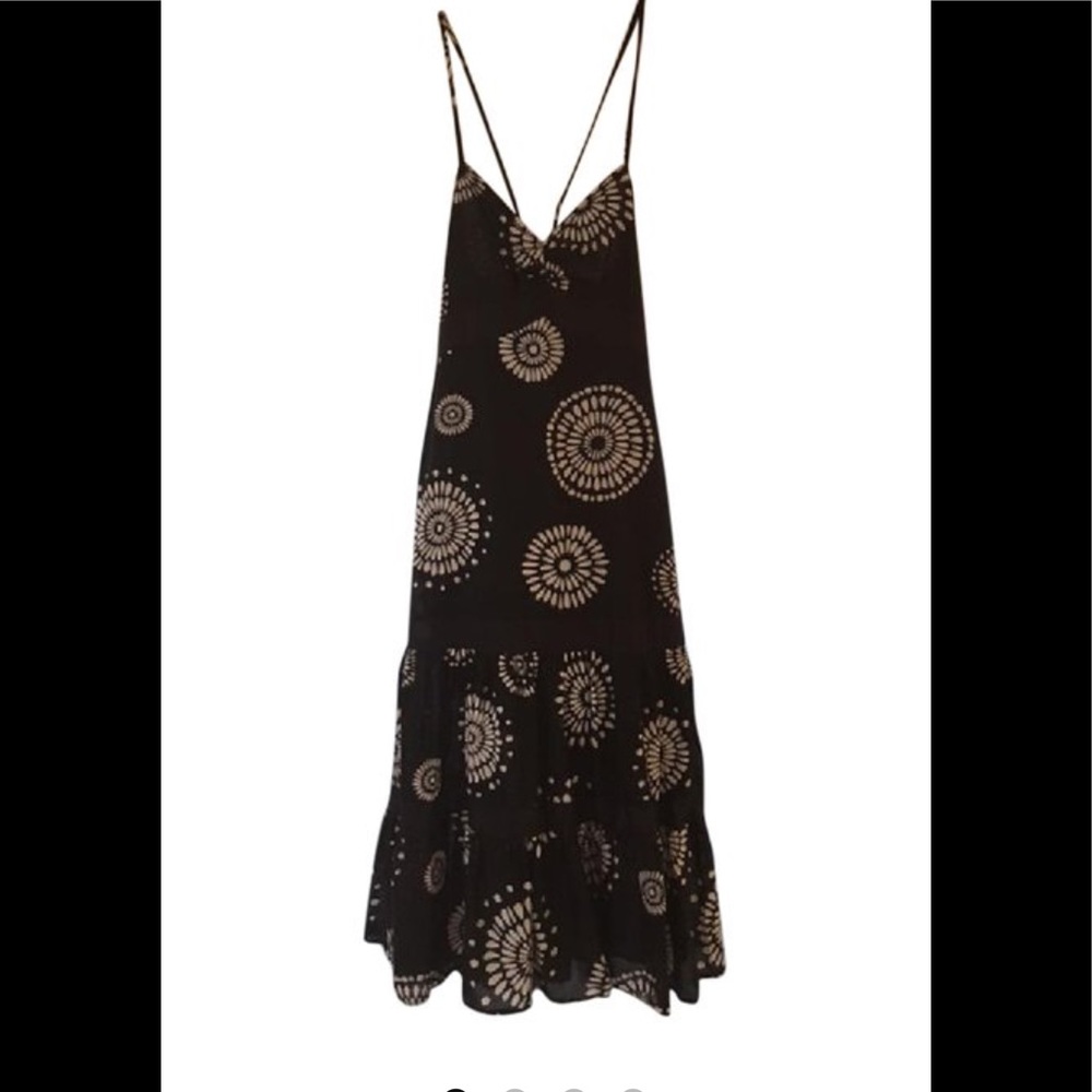 BANANA Republic black boho chic maxi dress 🌸